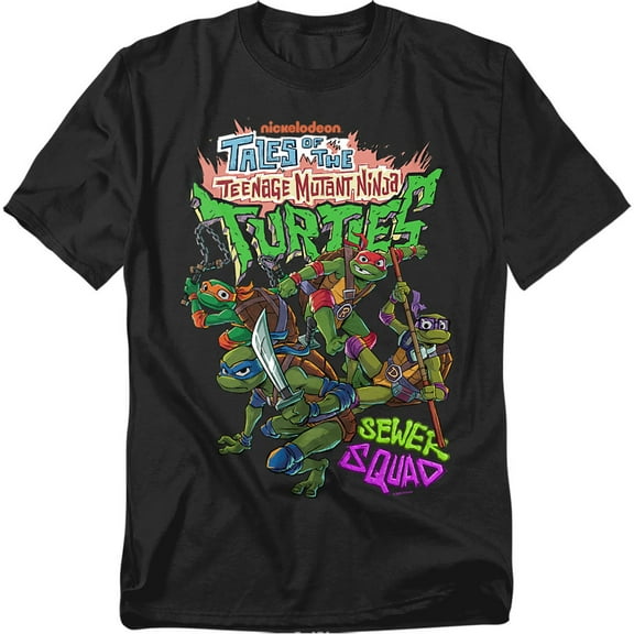 Tales Of The Teenage Mutant Ninja Turtles T-Shirt Sewer Squad Unisex Graphic Tee for Men & Women