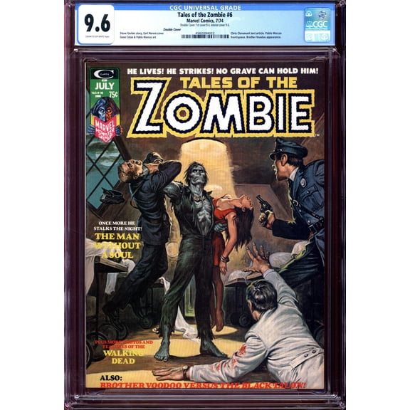 Tales of the Zombie #6 - CGC 9.6 Comic Book