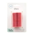 thumbnail image 1 of Talia Discbound Discs, Metallic, 11pk (Metallic Red, 1.5inch (200 Pages)), 1 of 1