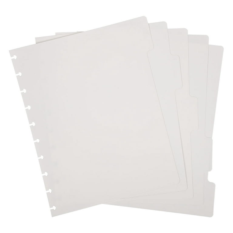 Discbound Notebook - Junior Poly Cover - WHITE – DiscboundMarketplace
