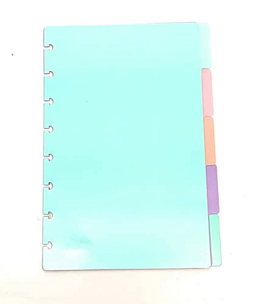 Talia Discbound Notebook Dividers (Junior Size, 5Tab Pastel
