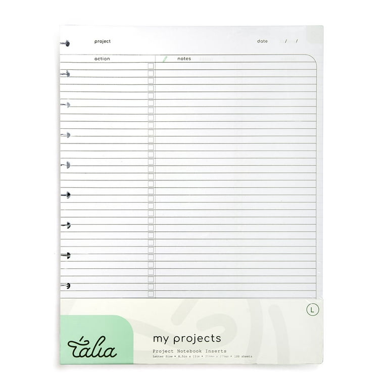 Undated Daily Planner Refills - 11 Discbound To Do List Refills