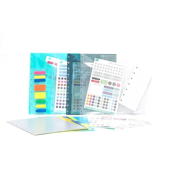 Talia Discbound Notebook Refills (Midsize (7.5in x 9.75in), xAccessory ...
