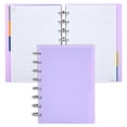 thumbnail image 1 of Talia Notebook Planner Customizable – 3238 (Lavender /Silver Disc, Junior (5.5in x 8.5in)), 1 of 3