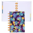 thumbnail image 1 of Talia Notebook Planner Customizable – 3579 (Funky Floral / Mustard Discs, Junior (5.5in x 8.5in)), 1 of 3