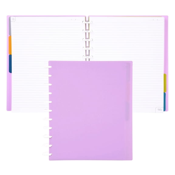 Talia Notebook Planner Customizable  3759 (Spring Pink, Letter (8.5in x 11in)