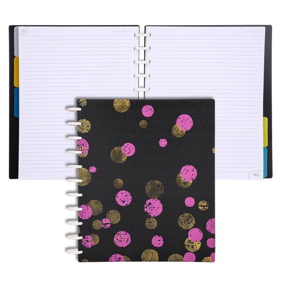 Talia Notebook Planner Customizable – 3774 (Bounce Maroon, Letter (8.5in x 11in)