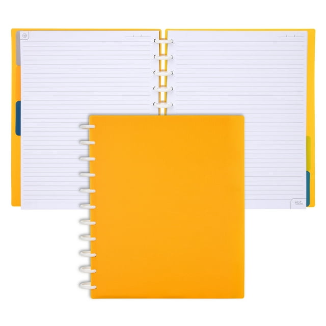 Talia Notebook Planner Customizable – 4104 (Mustrad, Letter (8.5in x 11in)