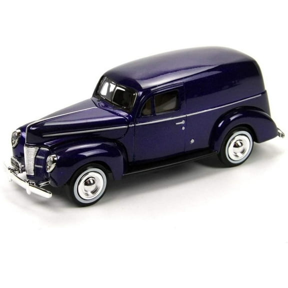 TaliaPosy 1940 Ford Sedan Delivery Red 1:24 Diecast Car Model