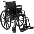 thumbnail image 1 of "TaliaPosy Lightweight Wheelchair Steel 16""W 16 to 18 Inch Seat Depth Swing-Away Footrest 146-K316DDA-SF", 1 of 6