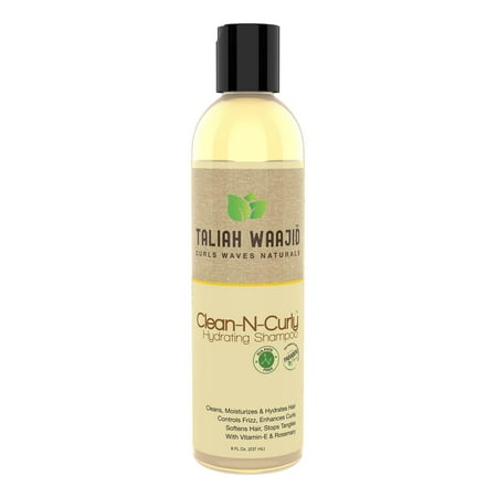 Taliah Waajid Curls Waves Naturals Clean-N-Curly Hydrating Shampoo 8oz (T048)