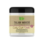 Taliah Waajid Curly Curl Gello Hydrating, Frizz-Stopping Hair Styling Gel with Shea Butter, 6 oz