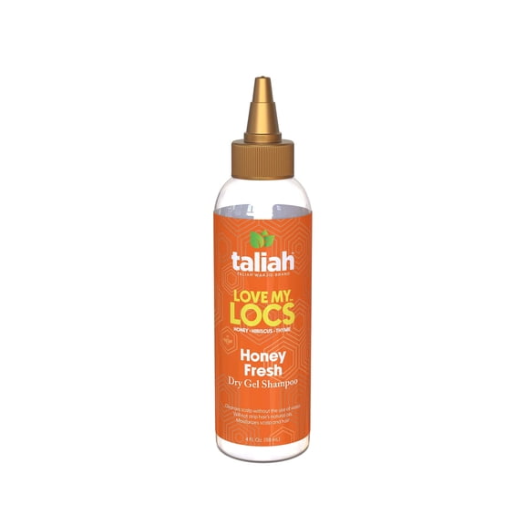 Taliah Waajid Love My Locs Honey Fresh Dry Gel Shampoo 4oz for Locs, Braids, Twists & Protective Styles
