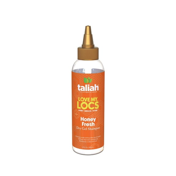 Taliah Waajid Love My Locs Honey Fresh Dry Gel Shampoo 4oz – for Locs, Braids, Twists & Protective Styles