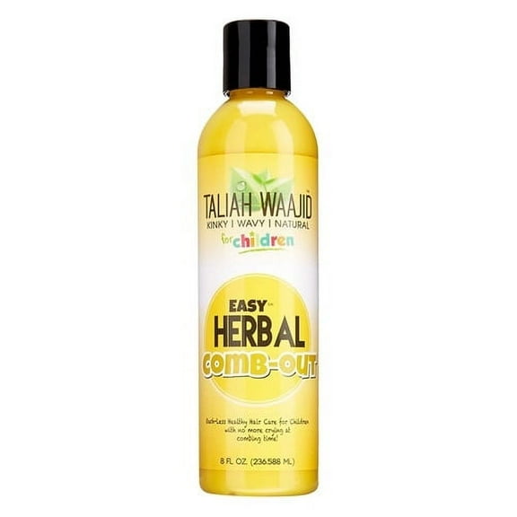 Taliah Waajid Easy Herbal Comb Out For Children Kinky/ Wavy/ Natural Hair, 8 oz, 3 Pack