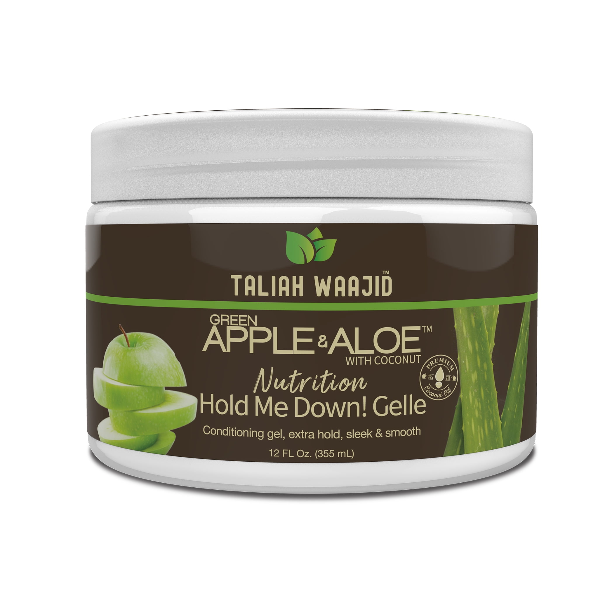 SMOOTH 'N SHINE Taliah Waajid Nutrition Curl Enhancing Hair Styling Gel with Green Apple, 12 fl oz, 1 Piece