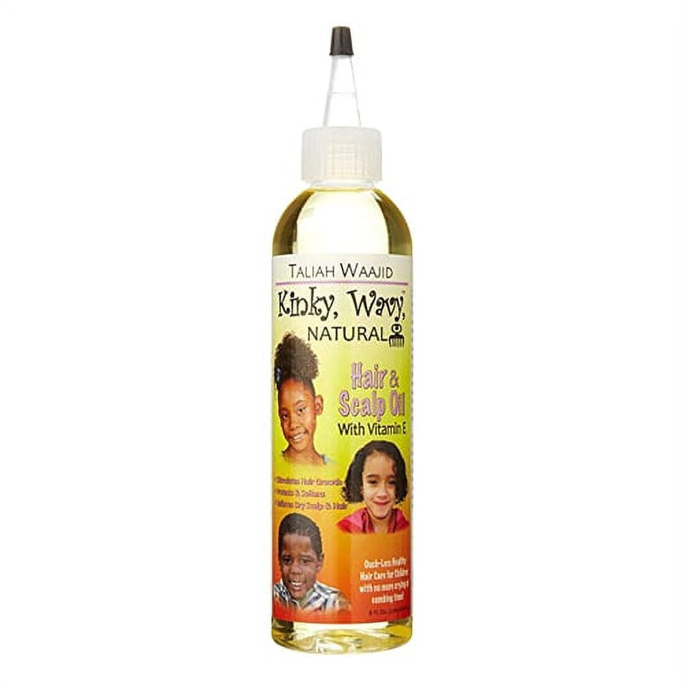 Taliah Waajid Hair And Scalp Oil With Vitamin E For Kinky, Wavy, Natural, 8 Oz, 6 Pack