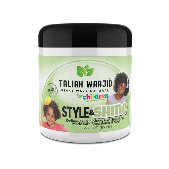 Taliah Waajid Kinky, Wavy, Natural Herbal Style & Shine for Natural Kids Hair 6 fl oz