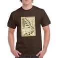 thumbnail image 1 of Talisia And Claufena Leaves T-Shirt Men -Denis Diderot Designs, Male XX-Large, 1 of 4