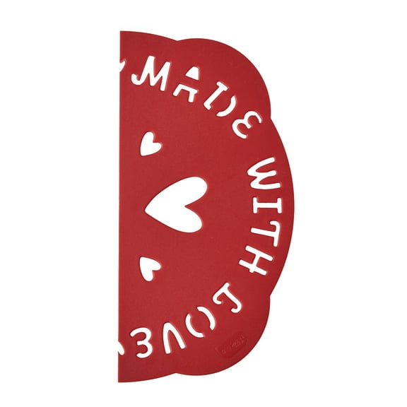 Talisman Designs Pie Top Crust Cutter, Made With Love