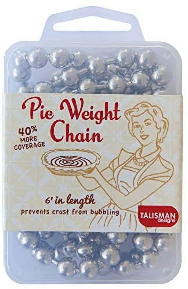 Talisman Designs Stainless Steel Hold Raw Dough Down For Flat Pie