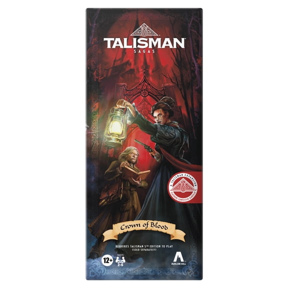 Talisman Sagas: Crown of Blood Expansion, Dracula Horror Board Game, Req. Talisman 5th Ed.