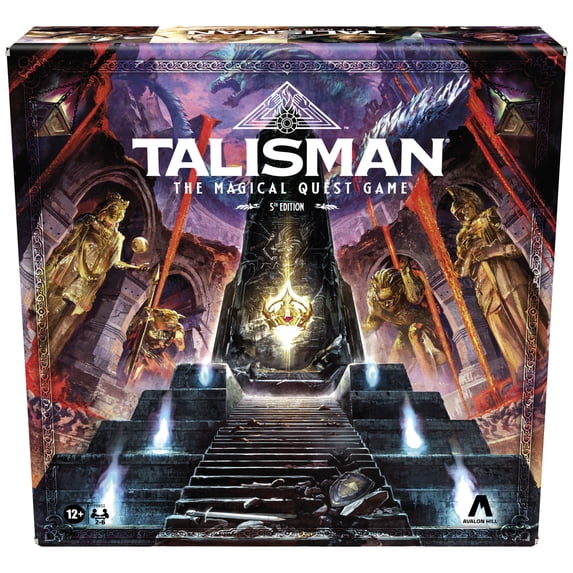 Talisman: The Magical Quest Board Game, 5th Edition, Fantasy Tabletop Adventure Games, 12+