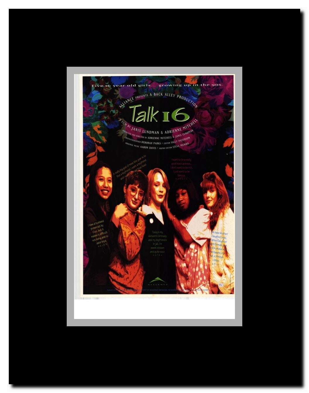 Talk 16 Framed Movie Poster
