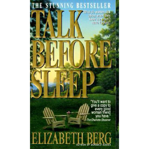 Pre-Owned Talk Before Sleep (Mass Market Paperback) 0440221099 9780440221098