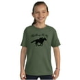 thumbnail image 1 of Talk Derby Me Kentucky Racing Crewneck T Shirts Boy Girl Teen Brisco Brands X, 1 of 6
