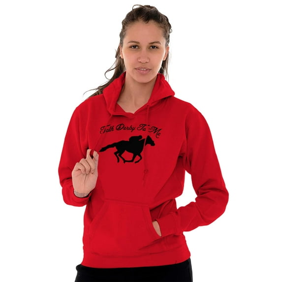 Talk Derby Me Kentucky Racing Hoodie Sweatshirt Women Men Brisco Brands S