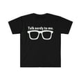 thumbnail image 1 of Talk Nerdy to me Unisex T-shirt S-3XL Geek Nerd Geeky, 1 of 2