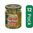 thumbnail image 1 of Talk O Texas Hot Pickled Okra 16 oz (Pack Of 12), 1 of 2