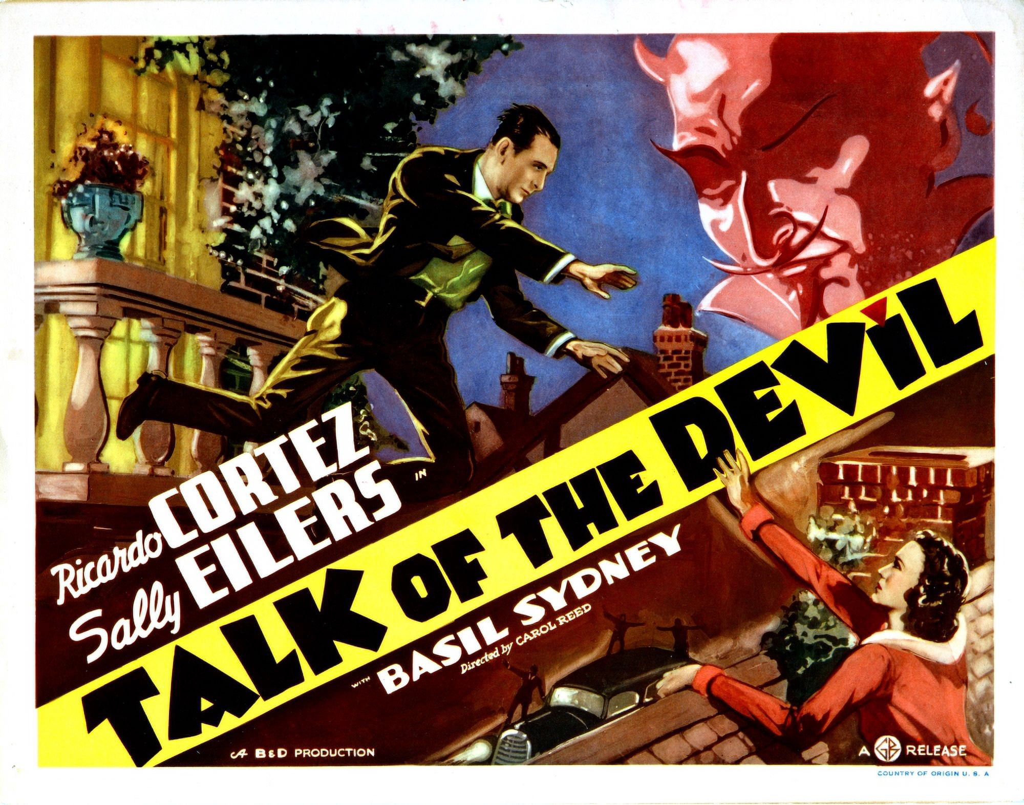 Talk Of The Devil Canvas Art - (28 x 22)