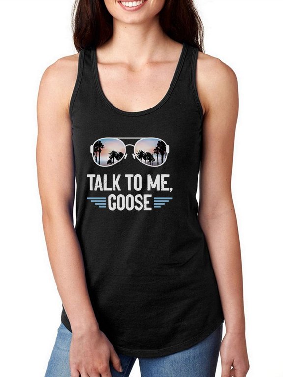 Talk To Me Funny Quote Tank Women -Smartprints Designs, Female Large