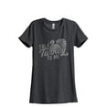 thumbnail image 1 of Talk Turkey To Me Women's Fashion Relaxed T-Shirt Tee Charcoal Gray Small, 1 of 3