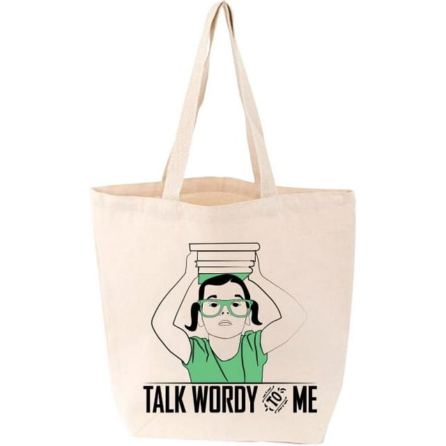 Talk Wordy to Me Tote