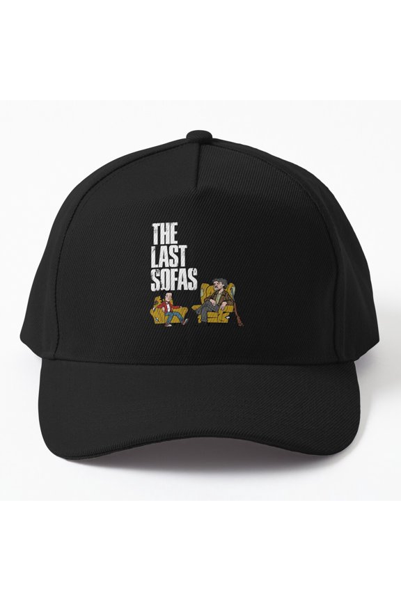Talk in Sofa Baseball Cap, Relaxed Conversation Wordplay Graphic Design, Classic Everyday Hat