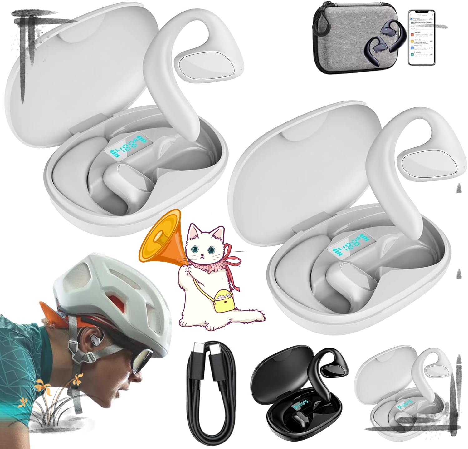 Talkbuds Translator, Qinux Talkbuds, Talk Buds Translator, Vylaras