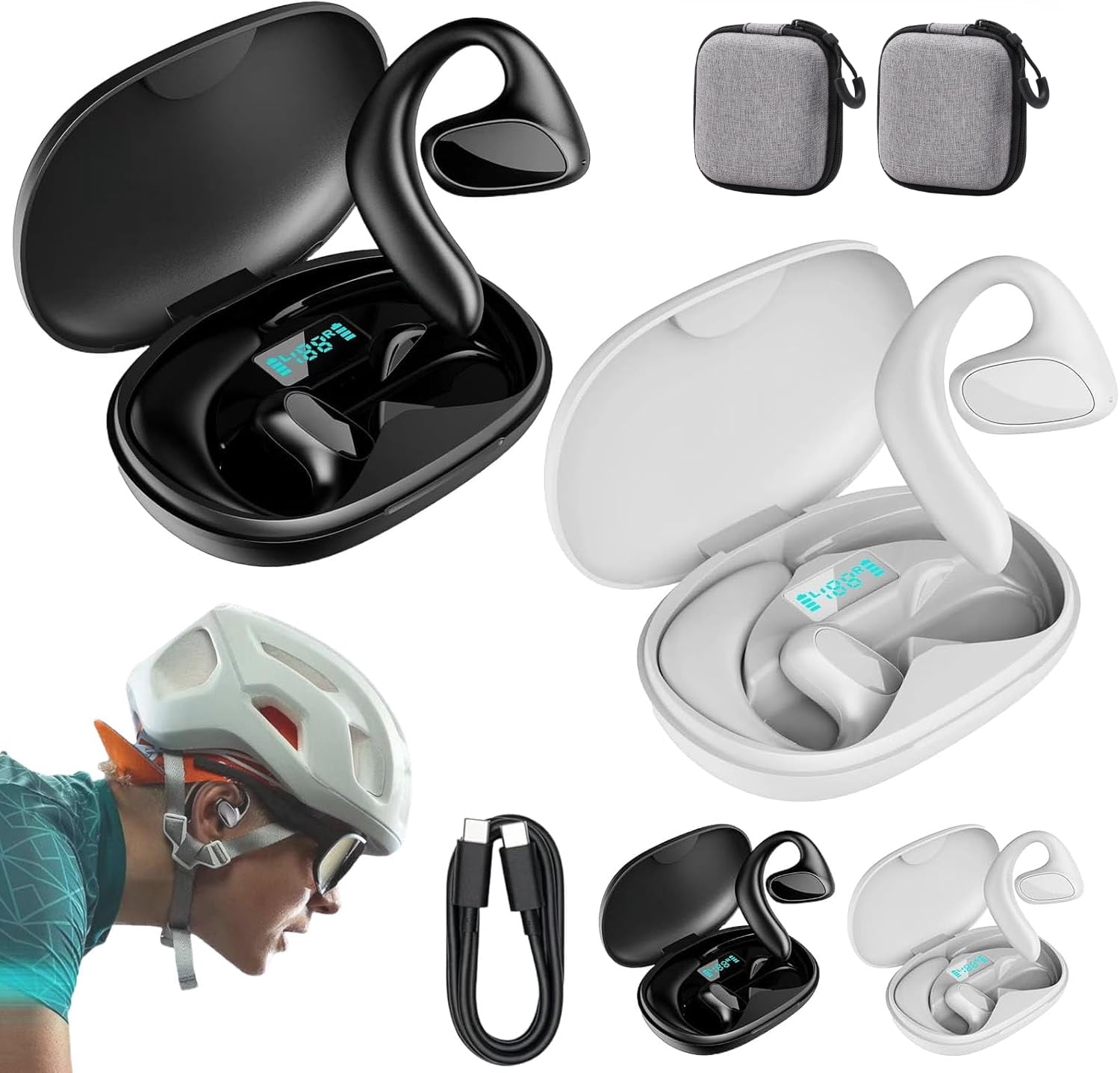qinuix TALKBUDS 翻訳機能付きイヤフォン Talkbuds Translator, Qinux Talkbuds, Talk Buds Translator, Vylaras