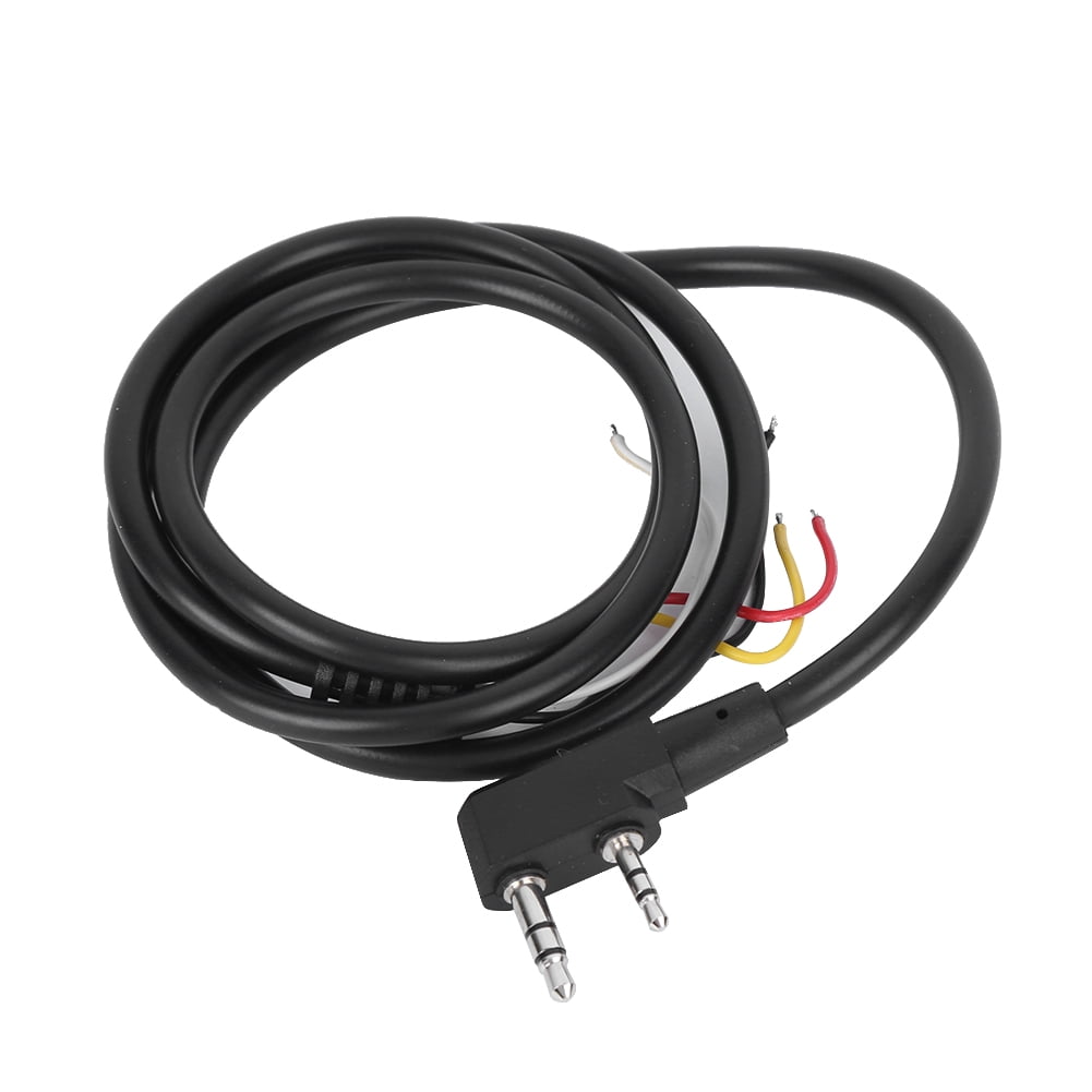 Talkie Replace Cables, Easy To Connect DIY Compact PTT Replace Cable
