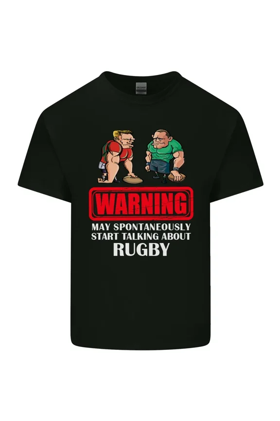 Talking About Rugby Player Funny Durable Artistic Print Everyday Top,for unisex up to 5XL