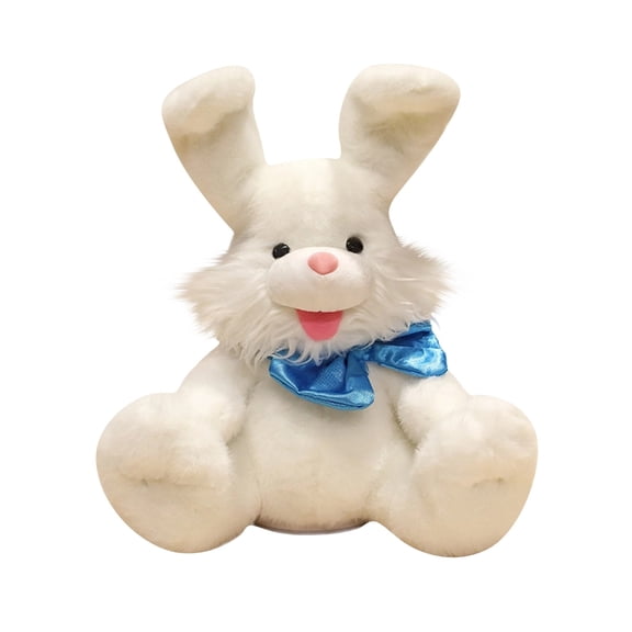 Talking Bunny, Peek-A-Boo Bunny Toy For Boys Girls, Talking Stuffed Animal Repeats Your Words, Sings Children Songs & Lullabies Interactive Plush With Floppy Ears, The Best Easter Gift For Boys Girls