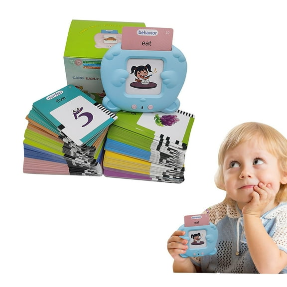 Talking Cards, Speech Therapy Toys Autism Toys, Abc 123 Sight Words Etc, Educational Learning Interactive Toys