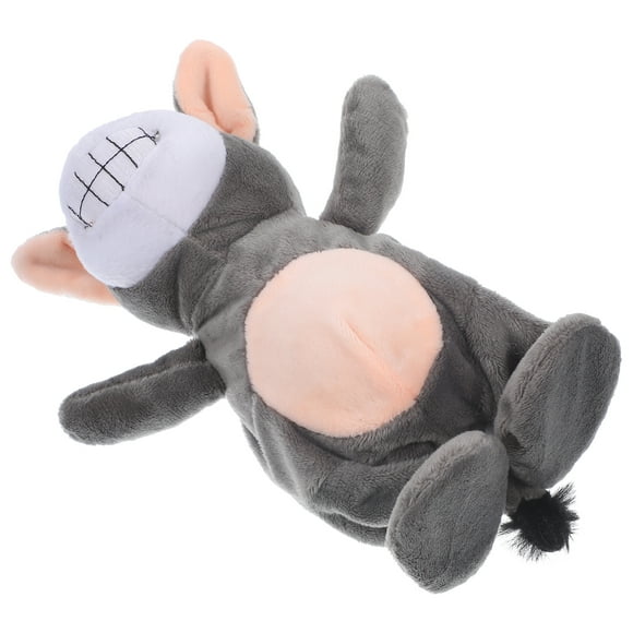 Talking Donkey Funny Plush Toy Imitates Children Words Mimicry Pet Toy Electronic Stuffed Animal Interactive Toy for Kids Early Learning Gift