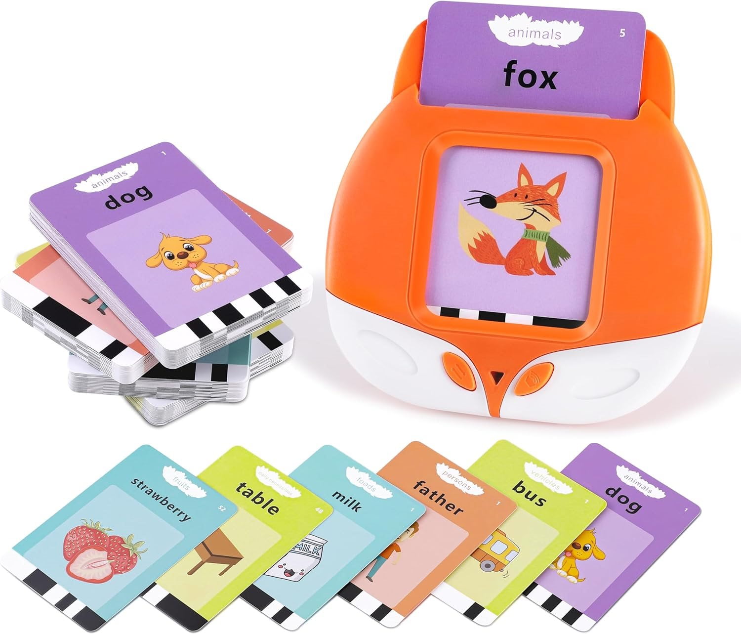 Talking Flash Cards Learning Toys for 24 Year, 112 Talking Baby Flash