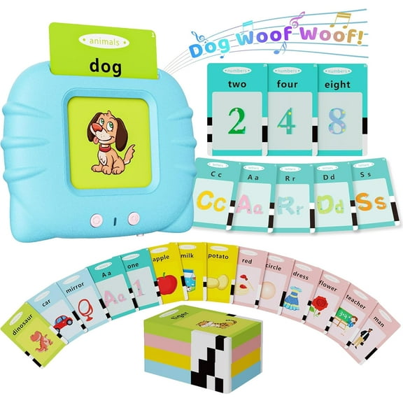 Talking Flash Cards, Sensory Toys, Learning Educational Montessori Speech 248 Sight Words