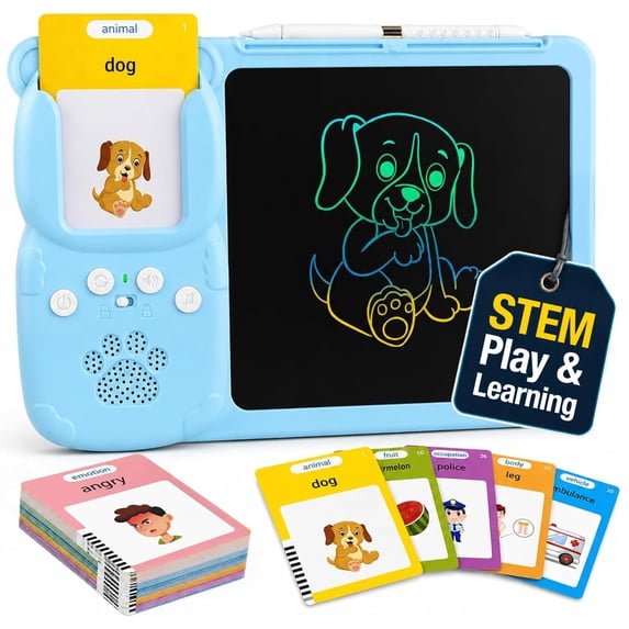 Talking Flash Cards for Toddlers 1-3,Speech and Vocabulary Educational ...