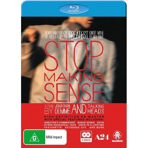 Stop Making Sense: 40th Anniversary Special (Blu-ray), Madman, Documentary