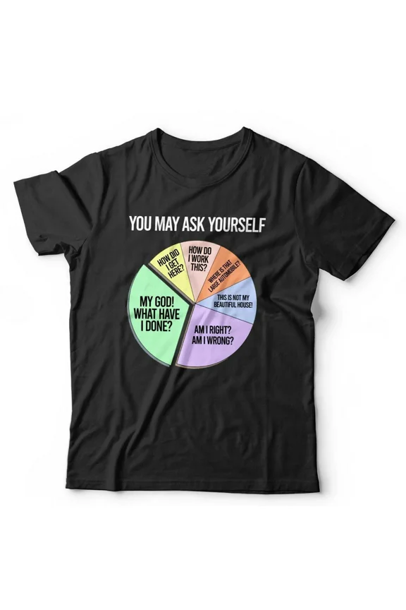 Talking Heads You May Ask Yourself Retro Music Once in a Lifetime Unisex T-Shirt, up to size 5XL